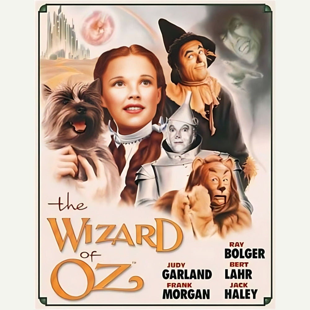 Wizard Of Oz Vintage Novelty Sign 16" x 12.5" Home & Garden:Home Décor:Plaques & Signs Style Your Walls